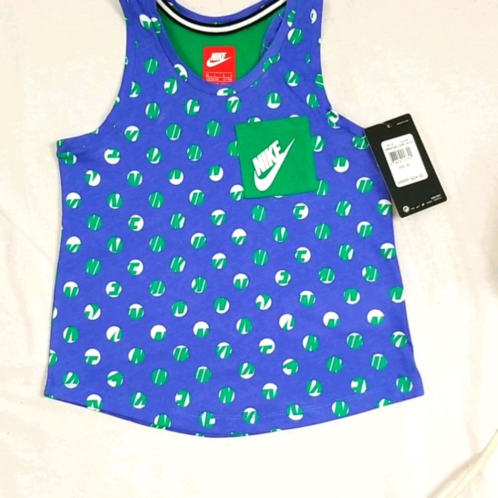 Nike Tank Top Blue Size 6/7